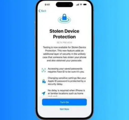 吉木乃苹果授权维修店分享被盗设备保护功能开启方法 