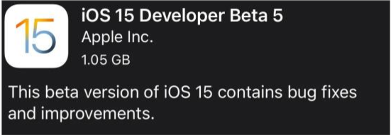 吉木乃苹果手机维修分享如何升级到iOS15.0 beta5 