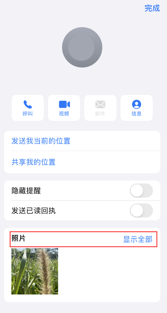 吉木乃苹果手机维修分享如何快速查找 iMessage 信息中的图片等附件 